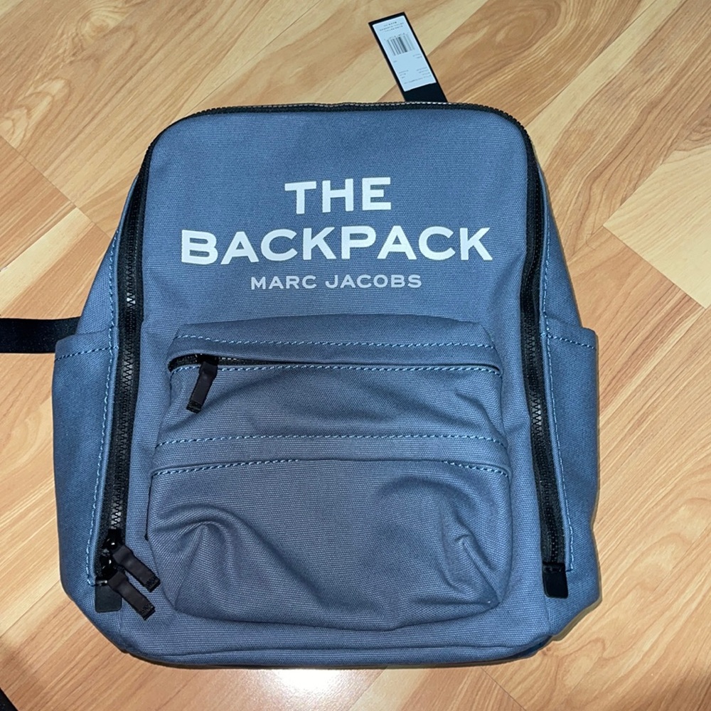 BRAND NEW SHADOW BLUE MARC JACOBS BACKPACK